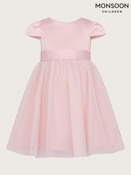 Monsoon Pink Baby Tulle Bridesmaid Dress (AN6289) | € 55 - € 62