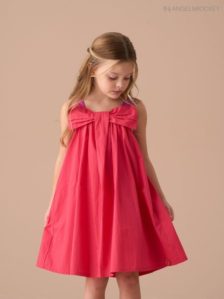 Angel & Rocket Pink Libby Pink Bow Swing Dress (AN7717) | € 56 - € 67