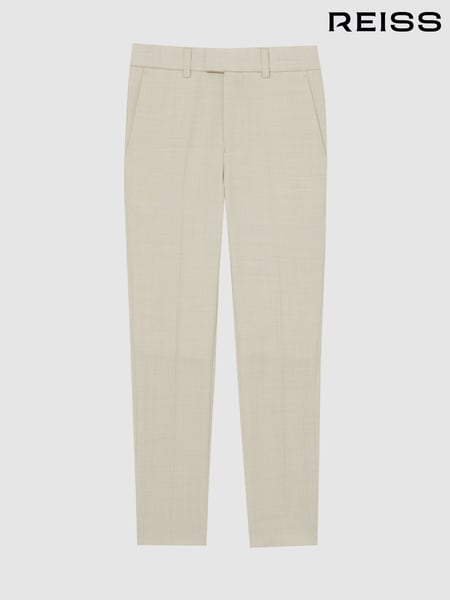 Reiss Stone Belmont 13-14 yrs Slim-Fit Trousers With Wool (AP0419) | € 72
