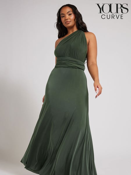 Yours Curve Green London Multiway Maxi Dress (AP4047) | € 109