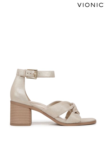 Vionic Regular Fit Gold Vionic Maia Ankle Strap Sandals (AP7656) | € 234
