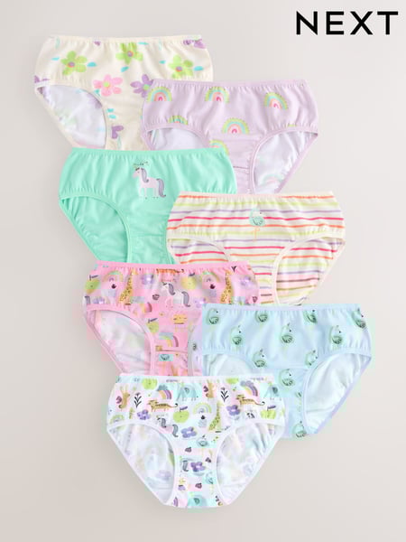 Pink/Blue Briefs 7 Pack (1.5-14yrs) (AP7953) | € 14 - € 17