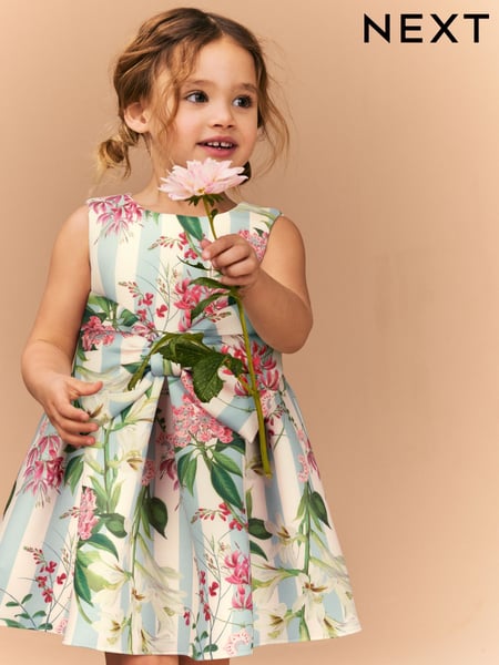 Green Kew Gardens Sleeveless Party Dress (3mths-7yrs) (AP8126) | € 37 - € 43