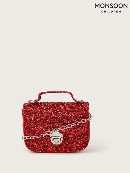Monsoon Red Glitter Mini Bag (AR1658) | € 16