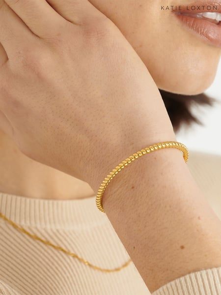 Katie Loxton Gold Tone Celine Rope Bangle (AR4773) | € 47