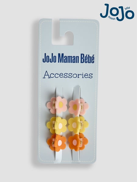 JoJo Maman Bébé Orange 6-Pack Claw Clips (AR7783) | € 14
