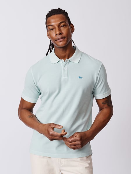 Aubin Red Lusby Pique Polo Shirt (AT0875) | € 92