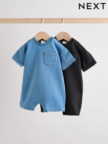 Denim Baby Rompers 2 Pack (AT0900) | € 23 - € 26