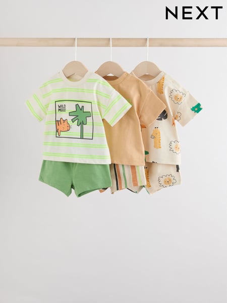 Green Tiger Baby Tops and Shorts Set 6 Piece (AT2353) | € 40 - € 43