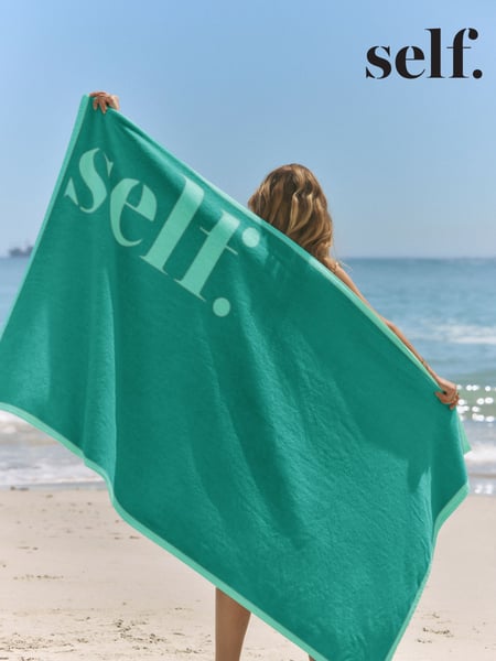 self. Logo Beach Towel 100% Cotton (AT2574) | 55 €