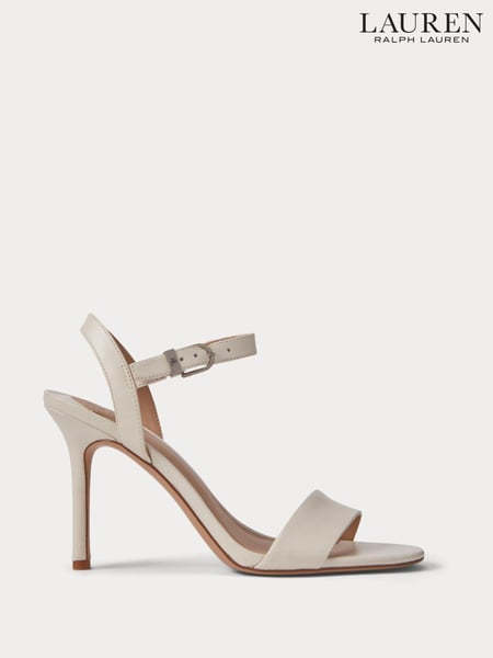 Lauren Ralph Lauren Gwen Nappa Leather Strap Heels (AT7106) | € 201