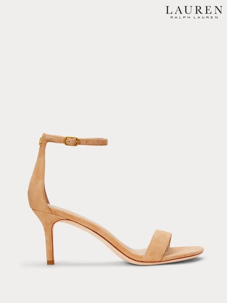 Lauren Ralph Lauren Allie Heel Suede Sandals (AT7132) | € 217