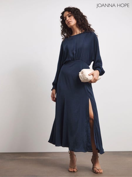 Joanna Hope Blue Satin Dress (AT9050) | € 133