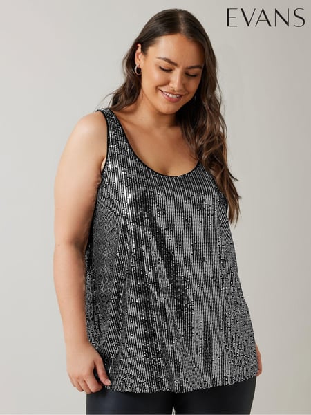 Evans Sequin Vest (AU0122) | € 28