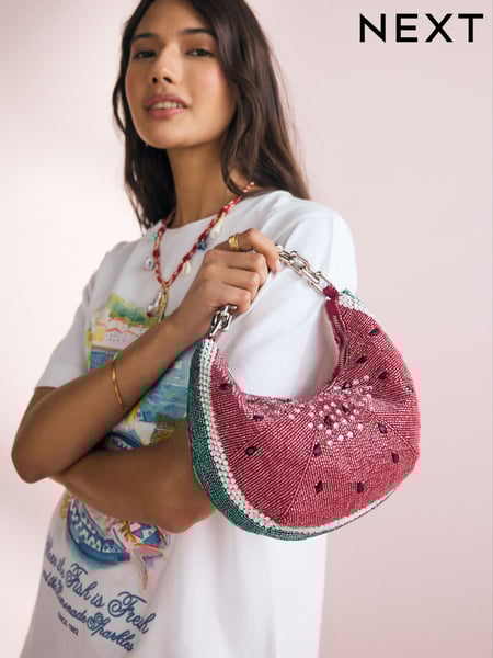 Red Sequin Fruit Shoulder Bag (AU1733) | € 80