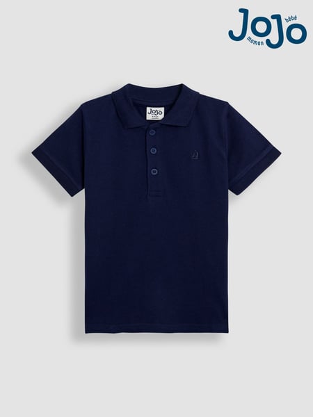 JoJo Maman Bébé Navy Classic Polo Shirt (AU2278) | € 21 - € 26