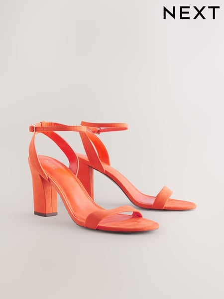 Orange Standard/Wide Fit Forever Comfort® Block Heel Sandals (AU3155) | € 47