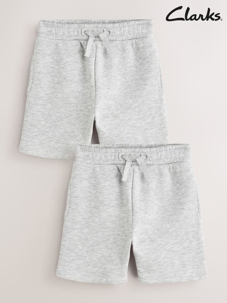 Clarks Grey Sweat Shorts 2 Pack (AU4072) | € 22 - € 33