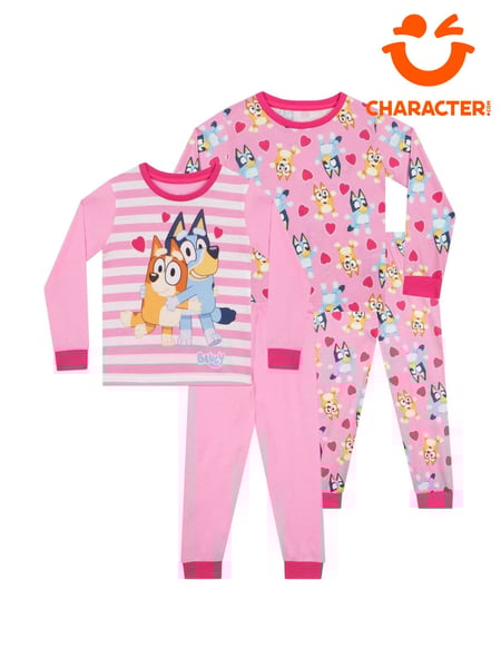 Character Pink Bluey Pyjamas 2 Pack (AU7451) | € 44