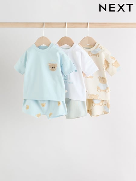 Blue Bear Baby Tops and Shorts Set 6 Piece (AU7613) | € 40 - € 43