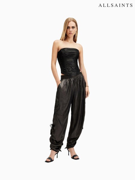 AllSaints Black Kaye Trousers (AV1349) | € 217