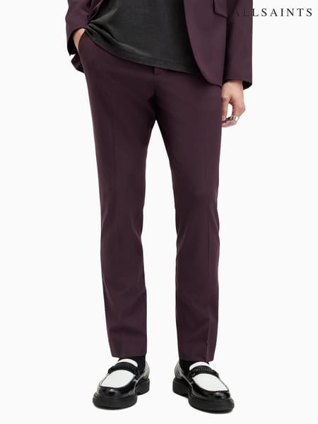 AllSaints Purple Lisle Trousers (AV1363) | € 248