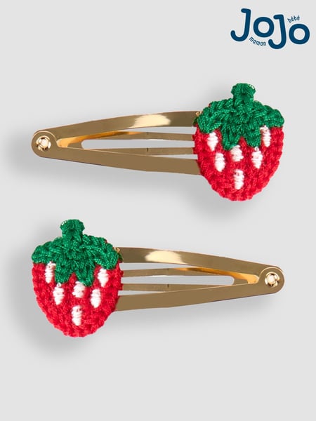 JoJo Maman Bébé Red Strawberry Clips 2 Pack (AV1785) | € 10