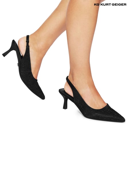 KG Kurt Geiger Ace Jewel Black Shoes (AV2464) | € 69