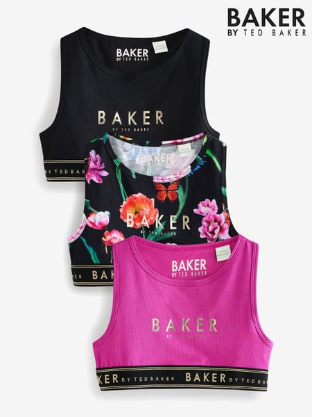 Baker by Ted Baker Crop Tops 3 Pack (AV2538) | € 25