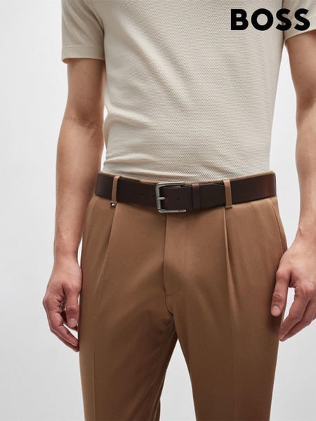 BOSS Brown Joris Leather Belt (AV3765) | € 76