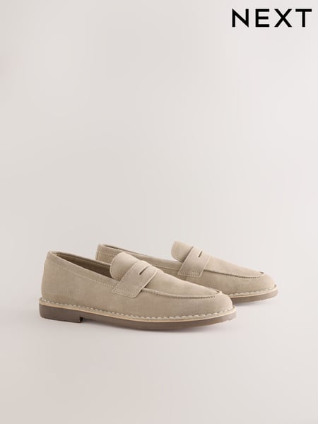 Stone Suede Casual Loafers (AV5636) | € 67