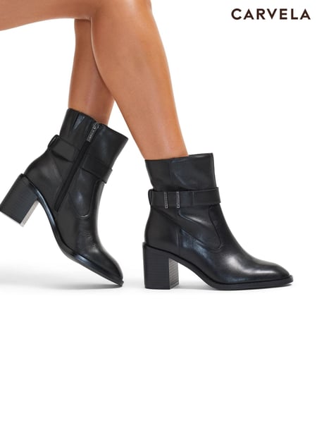 Carvela Stirling Ankle Black Boots (AV5745) | € 139
