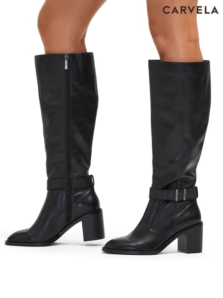 Carvela Stirling High Leg Black Boots (AV5754) | € 171