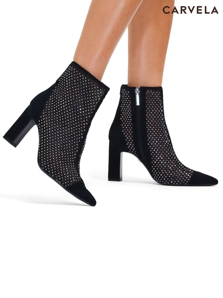 Carvela Hotsox Pointed Ankle Boots (AV5756) | € 139