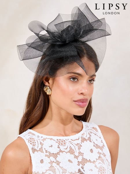 Lipsy Black Mesh Fascinator Headband (AV7384) | € 28