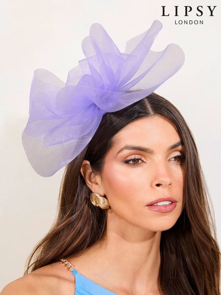 Lipsy Lilac Mesh Fascinator Headband (AV7388) | € 28