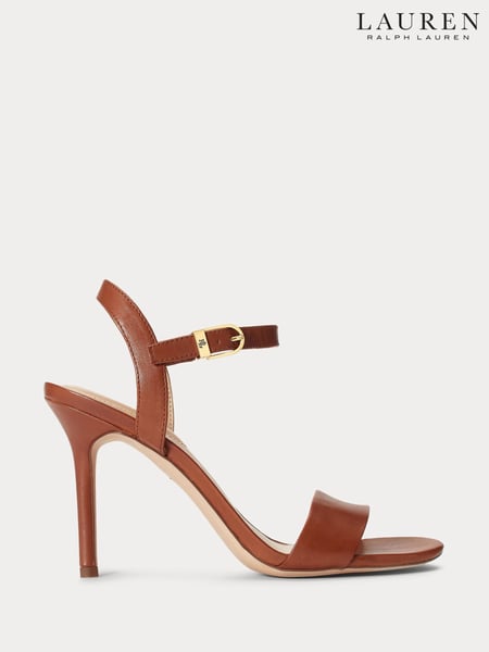 Lauren Ralph Lauren Gwen Nappa Leather Strap Heels (AW2667) | € 201