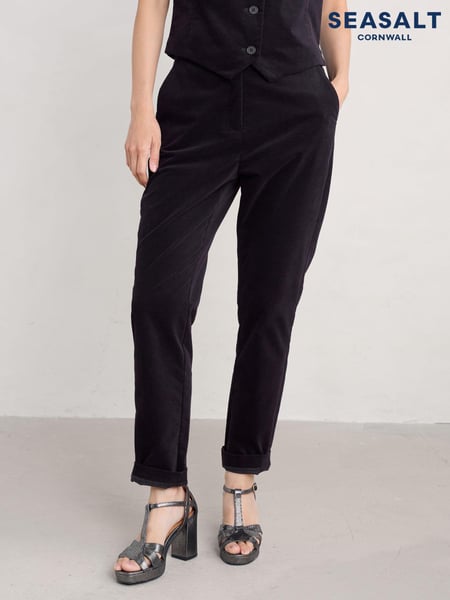 Seasalt Cornwall Black Petite Star Rock Trousers (AW2968) | € 51