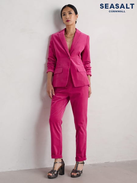 Seasalt Cornwall Pink Star Rock Tapered Trousers (AW2999) | € 51