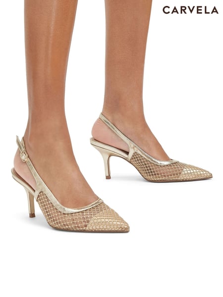 Carvela Gold Lavish Jewel Shoes (AW4842) | € 77