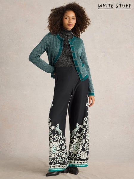 White Stuff Black Belle Wide Leg Trousers (AW7054) | € 60