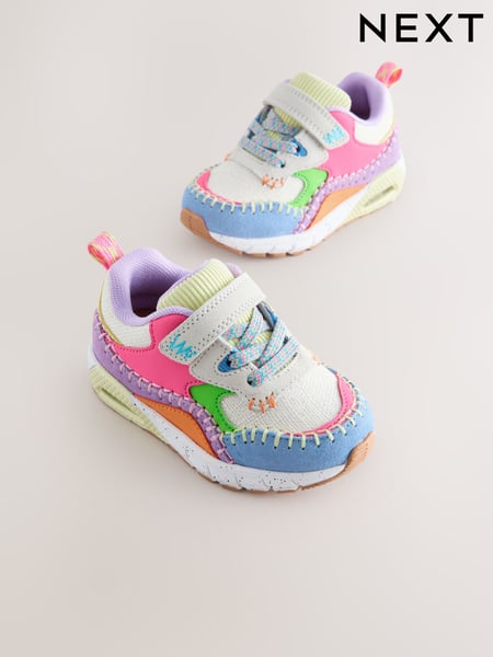 Multi Bright Elastic Lace Chunky Trainers (AW7864) | € 33 - € 35