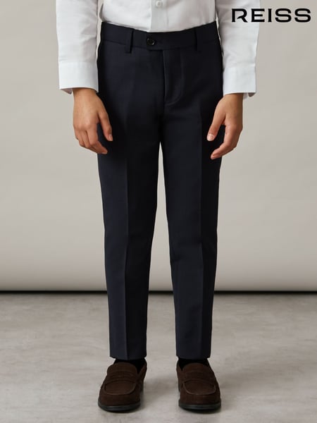 Reiss Navy Hope 3-9 yrs Wool-Blend Suit Trousers (AW8236) | € 59