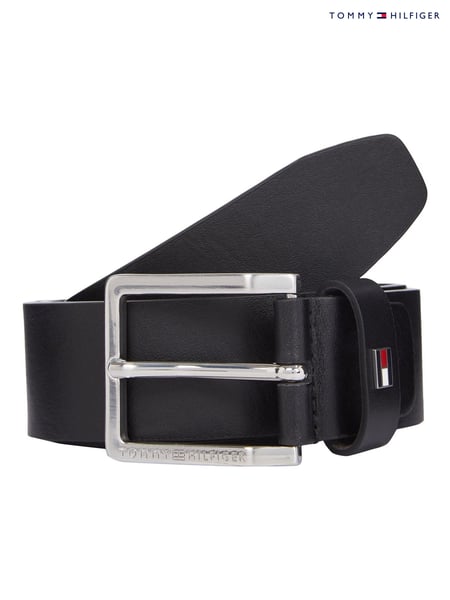 Tommy Hilfiger Black Oliver Adjustable Leather Belt (AW8464) | € 94