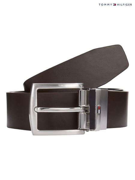 Tommy Hilfiger Brown Denton Reversible 3.5cm Belt (AW8486) | € 94