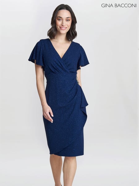 Gina Bacconi Glenda Midi Dress With Embellishment (AY1610) | € 179