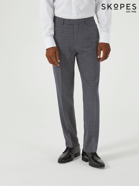 Skopes Grey Jacob Suit Tailored Trousers Grey Check (AY1714) | € 94
