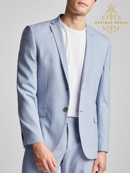 Antique Rogue Blue Cloud Slim Jacket (AY3356) | € 179