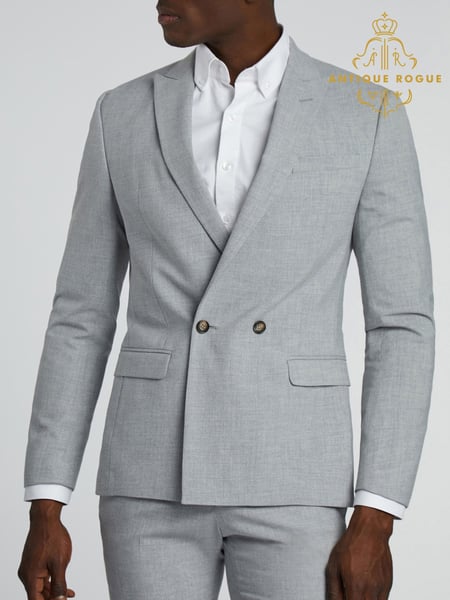 Antique Rogue Grey Plain Jacket (AY3358) | € 179