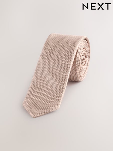 Neutral Texture Tie (1-16yrs) (AY3433) | € 13